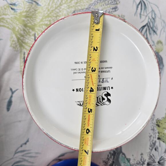 Vintage Superman Ceramic & Tin Container Vandor Limited Edition Cookie Jar - Picture 8 of 12